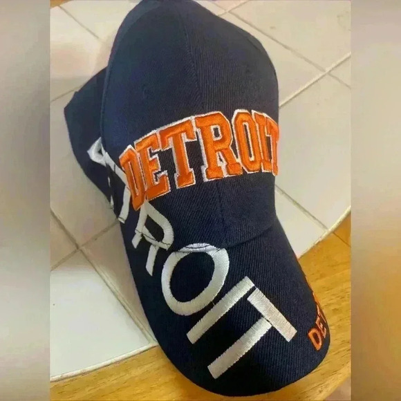 Detroit Baseball Cap Unisex One Size - Picture 1 of 4
